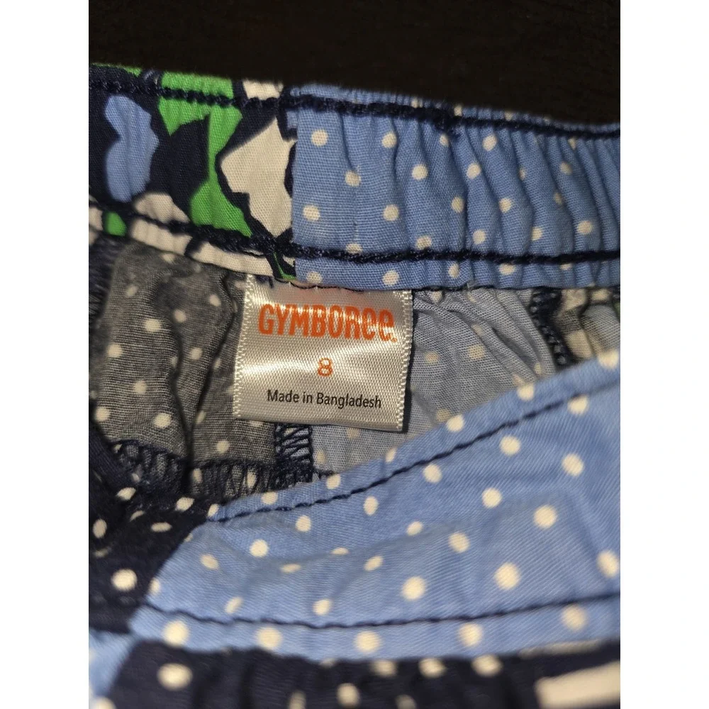 Gymboree spring‎ prep striped top size 10 floral skirt size 8